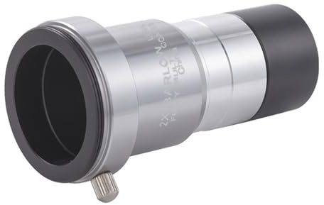 2 Barlow-linser med optisk design med hög kompatibilitet, Barlow-lins Astronomisk observation för astronomientusiaster