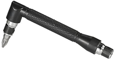 Fyearfly Chiave a bussola angolare a forma di L, 6,35 mm, versatile cacciavite a doppia testa, facile accesso per spazi ristretti