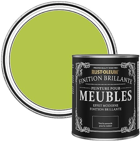 Rust-Oleum Green Furniture & Skirting Board Paint in Gloss Finish - Key Lime 750ml