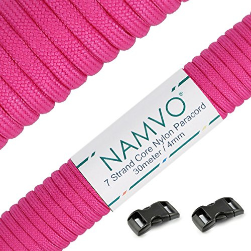 Namvo 550 fallskärmslina typ III, 7 trådar, total längd 30 meter, enfärgad BZ00277