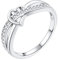 Starchenie Herzring 925 Sterling Silber Zirkonia Verlobungsring für Damen(Größe62)