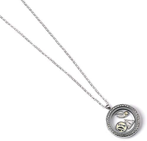 Offizielles Harry Potter Medaillon-Halskette von The Carat Shop