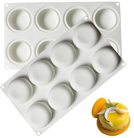 AFINSEA Stone Silicone Molds for Baking Mousse Cake,Fondant Silicone Molds for Baking Cakes, French Dessert for Pastry Chocolate Mold