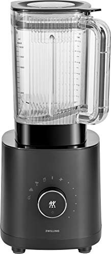 ZWILLING ENFINIGY Standmixer Universal 1.4 Liter, Mixer mit Edelstahl-Kreuzklinge & 1200-Watt-Hochleistungsmotor, Schwarz