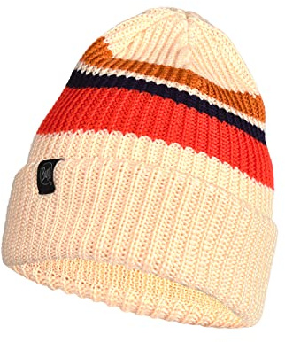 Buff barn stickad mössa hatt, Schwarz, one size