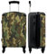 NoBoringSuitcases.com® Handgepäck, Hartschalenkoffer mit TSA Schloss, Trolley, Reisekoffer, Carry on, Rollkoffer, Klein oder Mittelgroß Grün