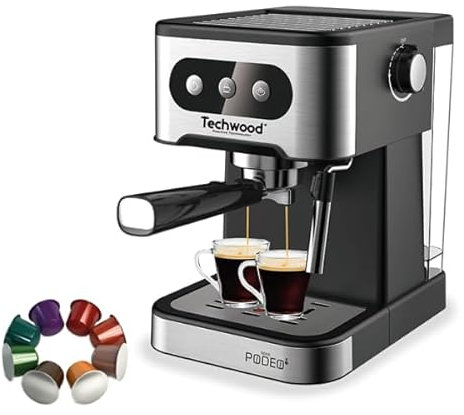 Techwood Macchina Espresso TCA-156EXN