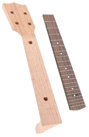 Dilwe Ukulele Kolumn Okooume Rosenholz Fingerplattor Diy Stall Tillbehör Musik Instrument för Ukuleleenthusensten (23in)