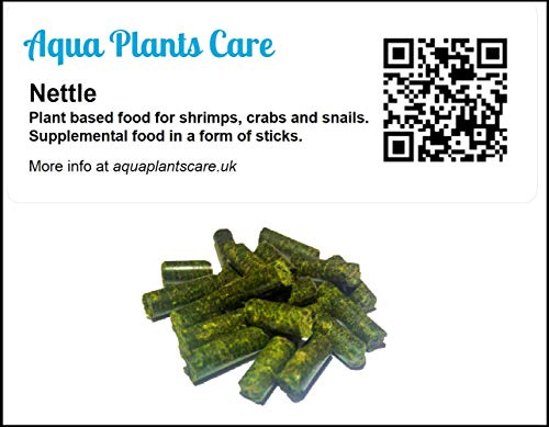 Aqua Plants Care Nettle Natural Premium Food For Shrimps Fish Catfish Snails (10g)