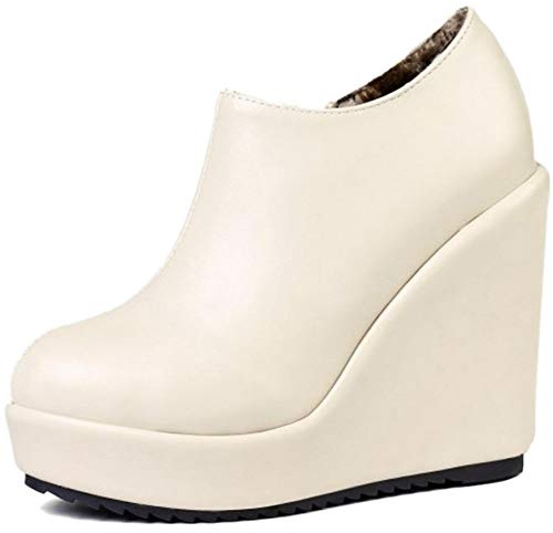 StyliShoes Escarpins Compensés Mode Femme à Talons Compensés
