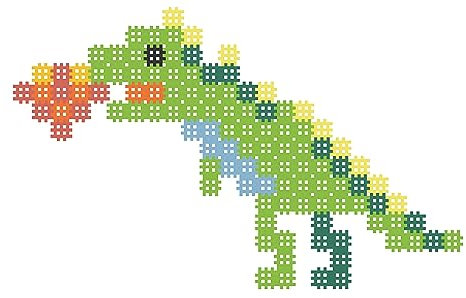 Marioinex Micro Waffle Dinosaurier 150 Elemente - Bausteine Kinder - Waffelblöcke Bausteine - Noppers Steckbausteine - Sensorik Spielzeug - Mini Bausteine - Montessori Bausteine - Stecksteine Kinder