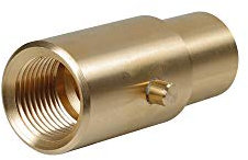 Lampa 67139 Adattatore GPL - Baionetta - M10-73 mm - Ottone