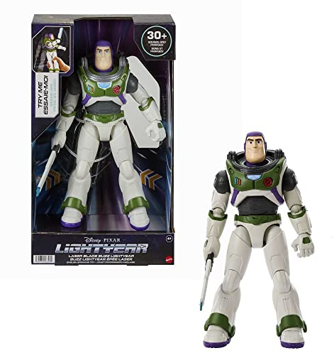 Mattel Buzz Lightyear Figur 30 cm mit Licht und Sound, Mehrfarbig (HJC64)