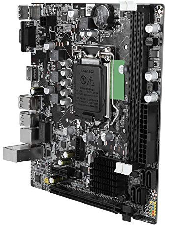Motherboard, LGA 1155 DDR3 Support 8G Computer ATX Motherboard, VGA HDMI USB3.0 SATA Mainboard for Intel B75