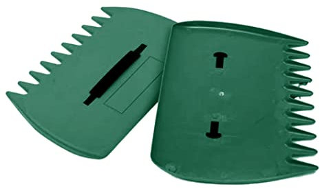 Pelles à Feuilles râteau à Feuilles Nettoyage de Jardin collecteur de Feuilles avec Griffes à Feuilles râteau Main ramassage de Feuilles supérieur pour Les Mains ramassage Facile des Mauvaises Herbes