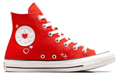 Converse Chuck Taylor All Star Y2K Heart Sneaker Rossa da Donna A09117C