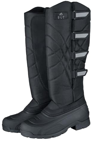 ELT Bottes d'équitation thermiques Essential, Noir , 31 EU