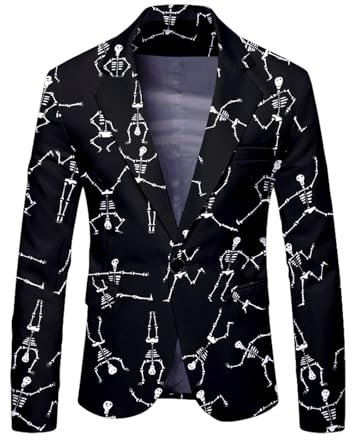 SRZYMJ Weiß Sakko Herren Sportlich & Modern - leicht tailliert - als Jackett oder Blazer Christmas Suit Men AnzüGe üBergrößE Herren Anzug Sommer Fahrradponcho Karo Pullover 3XL