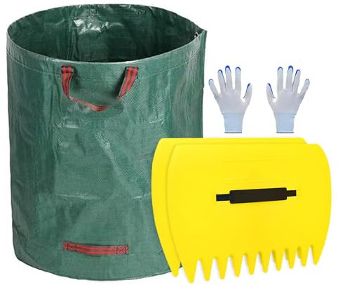 Pelles Et Griffes Ergonomiques pour Feuilles – Pinces De Jardin À Grande Poignée pour Enlever sans Effort Les Débris Et Les Déchets De Jardin | Élimination des Débris Et des Déchets De Jardin avec