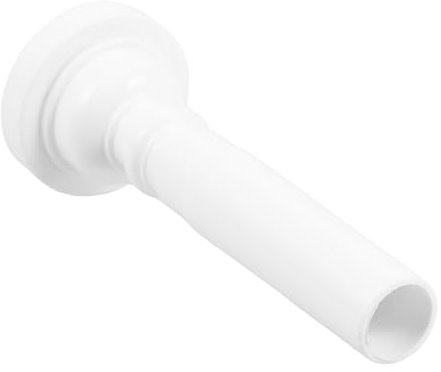 Sosoport Trompetenmundstück Anfänger Und Profis Weißes Finish Hochwertiges Mundstück Für Blechblasinstrumente Leicht Und Tragbar Für Übung Und Performance