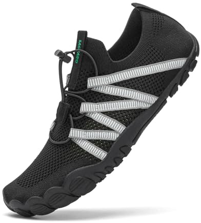 SAGUARO Chaussure Aquatique Homme Chaussures de Natation pour Femmes Chaussures de Plage Chaussures de Yoga Chaussures Antidérapantes à séchage Rapide d'eau Chaussures pour Légère Fitness