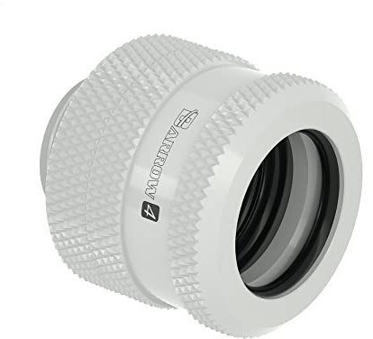 Barrow TYKN-K14 Connettore Fitting Dritto Tubo Rigido 14mm Bianco