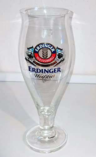 Weissbeer glass / Erdinger / 1 x Erdinger beer glass Colani 0.5 litres / beer tulip / Ritzenhoff / white beer yeast glasses / crystal glasses