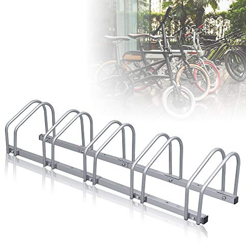 Daromigo 5 supporti per bicicletta da mountain bike, Cavalletto Supporto Bici, 35 – 55 mm, larghezza pneumatici, supporto e supporto per bicicletta in metallo