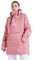 Bluemagic SkiJacken Skianzüge Schneeanzüge für Damen, Outdoorjacke Softshelljacken Outdoor Funktionsjacke, Winddicht Warm und Atmungsaktiv(Rosa,S)