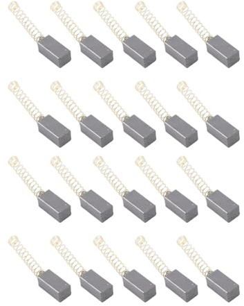 Motor Carbon Brush Replacement Premium Stainless Steel Electric Motor Carbon Brushes for Vintage Sewing Machines Xihu Bee Leader 20PCS