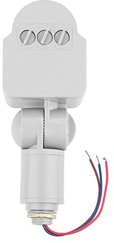HaloVerde Motion Sensor Detector 1-70W Load 85-265V for LED Floodlight Fixtures with Infrared Human Body Detection for Outdoor Lighting Systems