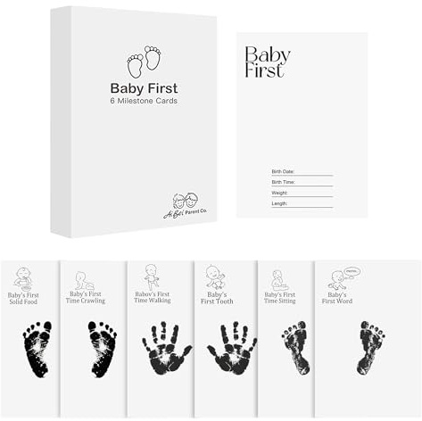 Baby Ink Imprint Set, Hand & Footprint, Clean Ink Pad, Personalized Baby Set, Baby Shower Gifts, handavtryck fotavtryck set, tassavtryck, hundtassavtryck, presentuppsättning för födelse