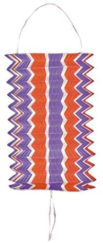 LES COTILLONS D'ALSACE 12 LAMPIONS CYLINDRIQUES 16 CM Tricolore