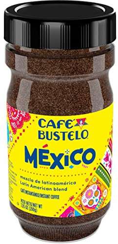 Café Bustelo México Latin American Blend Instant Coffee, 7.05 Ounces