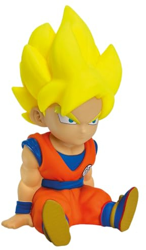 Plastoy Dragon Ball Super Sparbüchse Son Goku Super Saiyan - Kunststoff - 19 cm