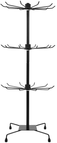 Amosfun Soporte Giratorio De 28.74 Pulgadas Para Sombreros Y Joyas Estante Vertical De Exhibición Y Almacenamiento Para Hogar Dormitorio Pasillo