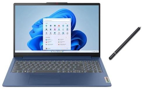 Lenovo IdeaPad Slim - Laptop táctil FHD de 15.6 pulgadas, AMD Ryzen 7-7730U (Beat i7-1355U), gráficos AMD Radeon, huellas dactilares, retroiluminada, 16 GB de RAM, SSD de 512 GB, Windows 11 Home
