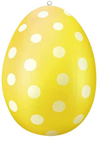 Osterdeko Outdoor,Osterdekoration,Ostereier XXL,40 cm Osterei Ei Dekoration Zu Ostern,Riesige Osterei Dekorationen,Schaufenster, Für Warenpräsentation, Garten One Size