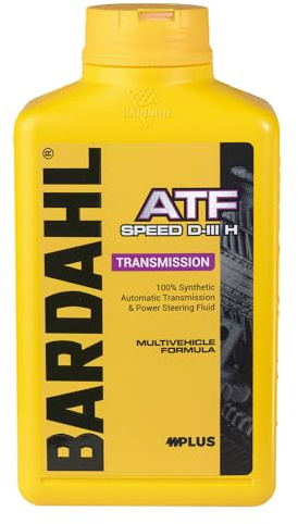 Bardahl - ATF SPEED D-III H - Olio Trasmissione Auto, Lubrificante per Trasmissioni Automatiche e Servosterzo Idraulico, con Proprietà Antiusura, 1 L