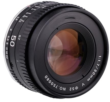 Kompatibel mit Canon EF-Bajonett, 50 mm F1.7 Vollformat-Festbrennweite mit manuellem Fokus(EF)