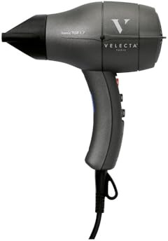 Velecta Paris - Sèche-cheveux professionnel - ICONIC TGR 1.7 Gris mat