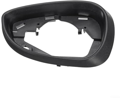 Lecreatekit Cornice di copertura per specchietto retrovisore, ricambio per portiera laterale per Ford Fiesta 2008 2017 efficace per protezione dalla deformazione (sinistra)