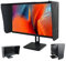 Monitor Hauben Sonnenschutz, 17-27 Zoll Verstellbare Monitorhaube Bildschirm Sonnenblende für Dell HP Viewsonic Philips Samsung Lenovo ASUS LG EIZO NEC ACER Zubehör für Laptops und Desktop Computer