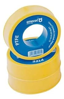Unecol 8456 - Cinta teflon calidad rollo 12mx12mmx0,01mm