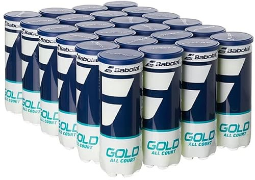 Babolat Gold All Court Tennis Balls - Case (72 Balls) - 3 Balls/Can