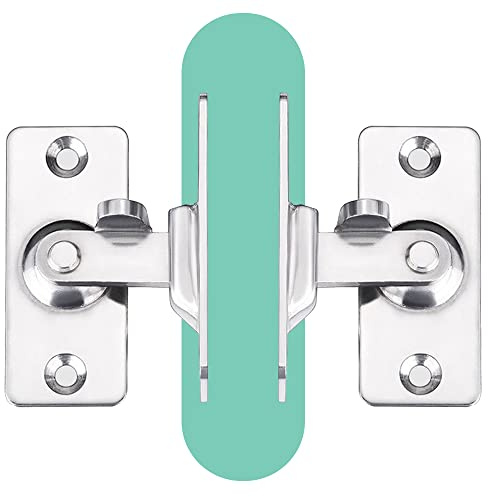 WANLIAN Mini Size 90 Degree Door Latch Sliding Door Lock Screen Door Latch Pocket Door Latch