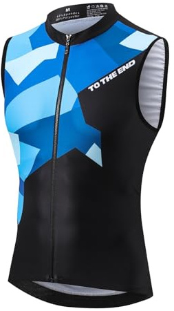 UGLY FROG Cycling Vest Men Breathable MTB Gilets with YKK Zipper for Running, Motorbikes, Hiking Fishing