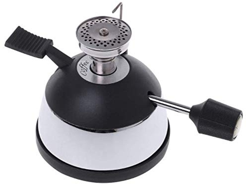 HLELU Mini Quemador de Gas HT-5015M Mini Quemador de Butano de Gas de Sobremesa Calentador SifóN Olla Estufa de Café SifóN Olla