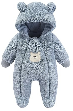 MOVAWAKY Combinaison De Neige pour Enfants,Manteau Manche Longue Enfant VêTements Coupe-Vent pour Enfants 6 Mois - 4 Ans Combinaison Ski Enfant Combinaison à Capuche BéBé | |