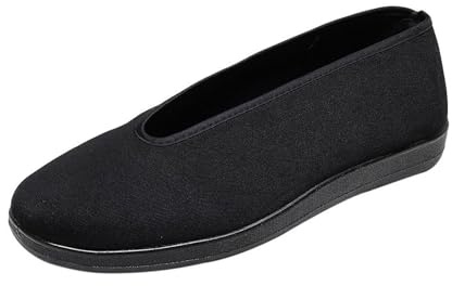 Yummsion Chaussures Tai Chi Semelle enCaoutchouc Unisexe,Chaussures Kung Fu,Chaussures Chinoises Traditionnelles,Beijing Kung Fu,Unisexe,Léger,Anti Slip,Convient aux Amateurs Kung Fu et Tai Chi